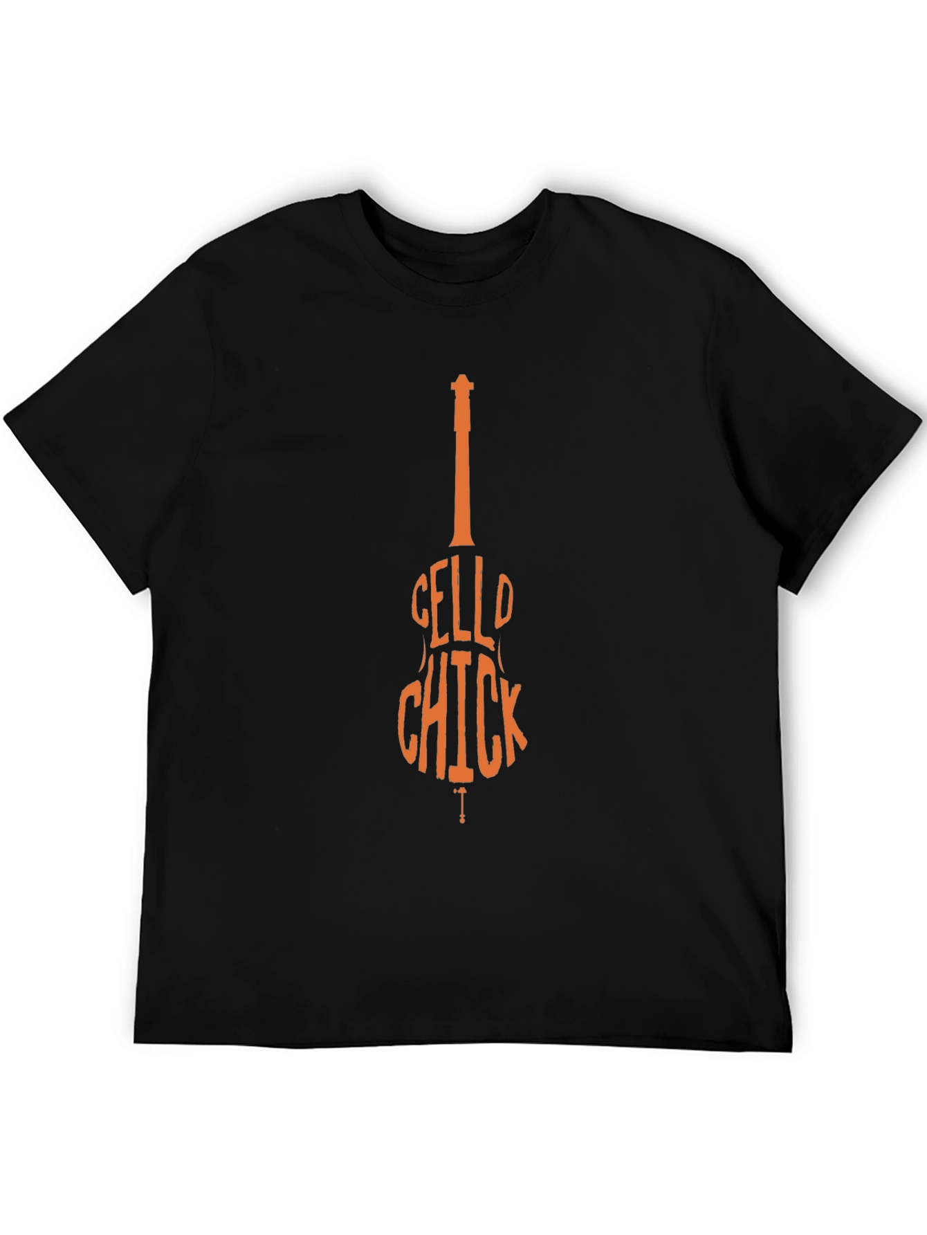 Cello Chick Graphic Tee - Music Lover T-Shirt