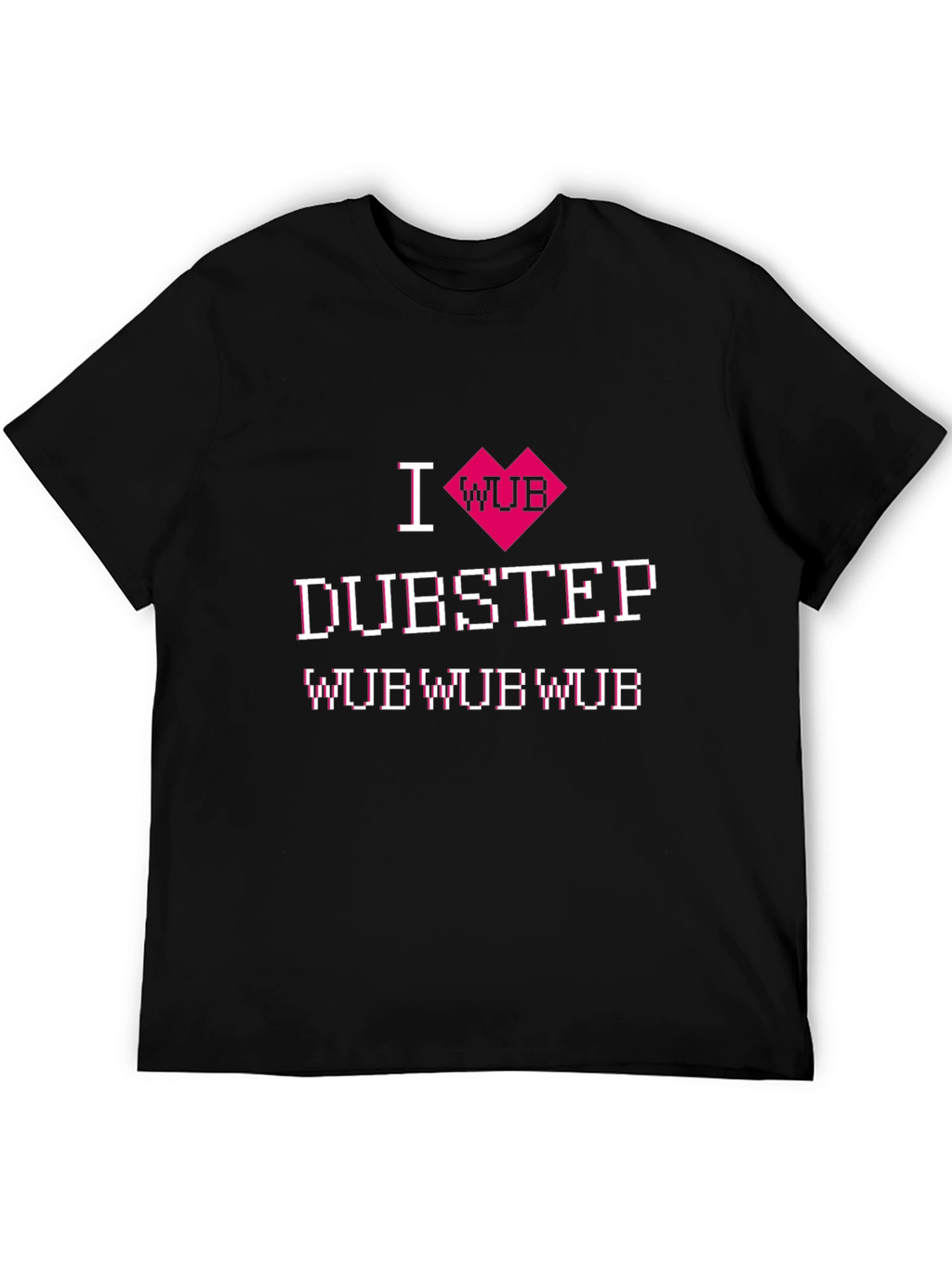 I Heart Wub Dubstep Graphic T-Shirt
