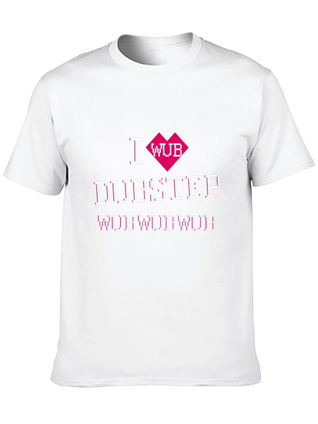 I Heart Wub Dubstep Graphic T-Shirt