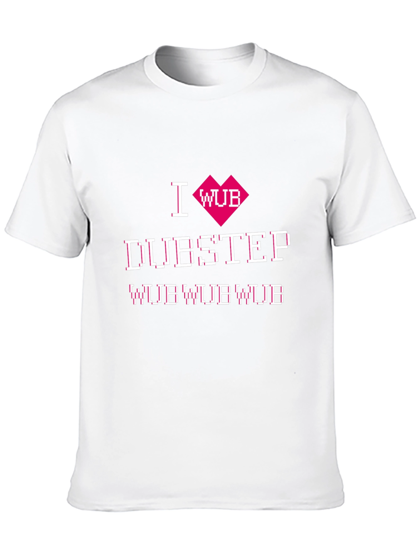 I Heart Wub Dubstep Graphic T-Shirt