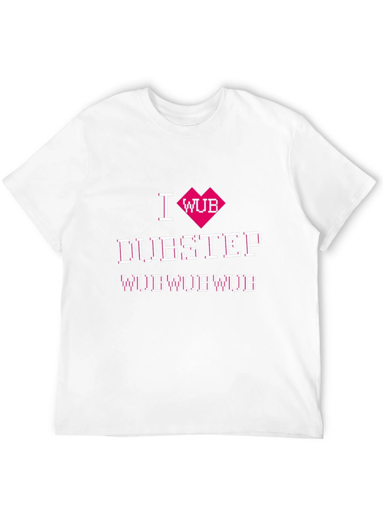 I Heart Wub Dubstep Graphic T-Shirt