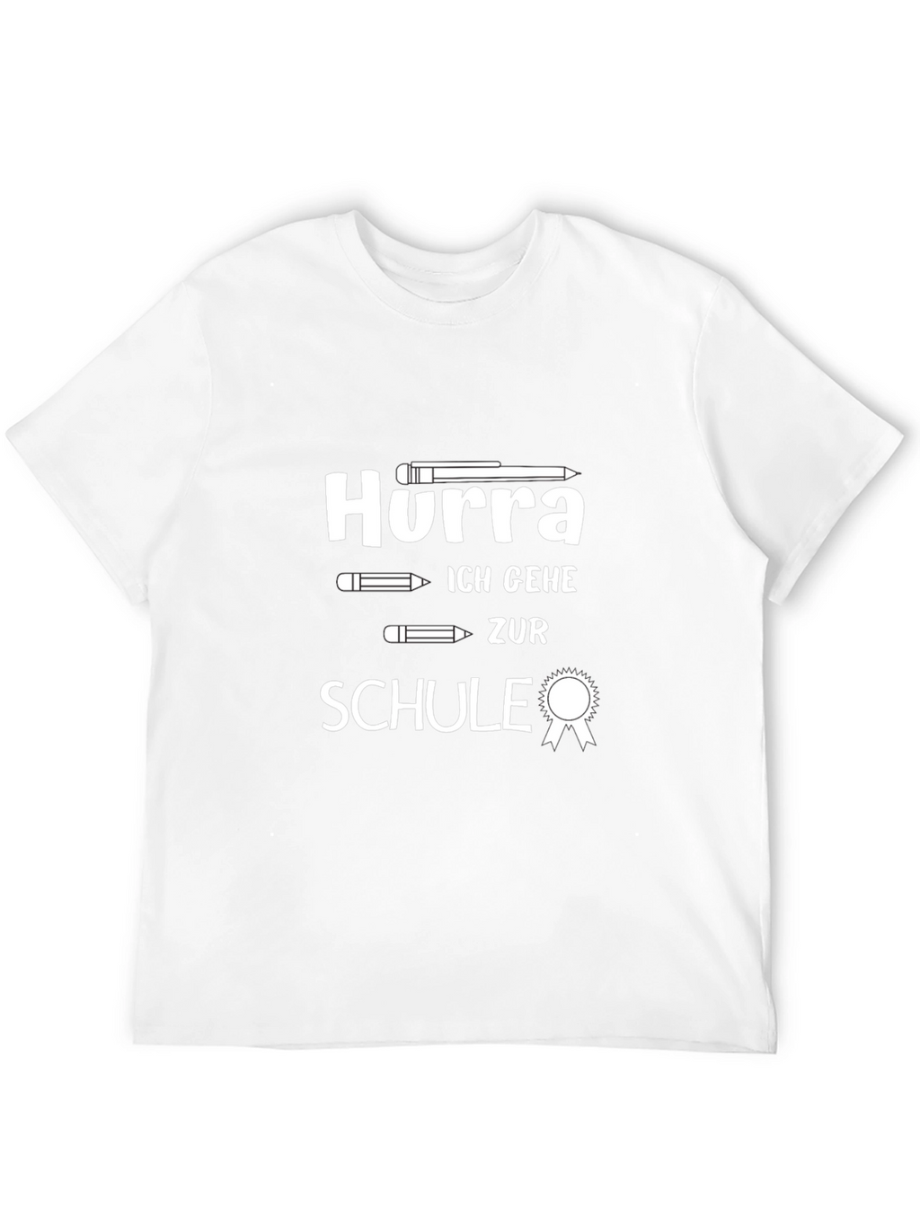 Hurra Ich Gehe Zur Schule T-Shirt