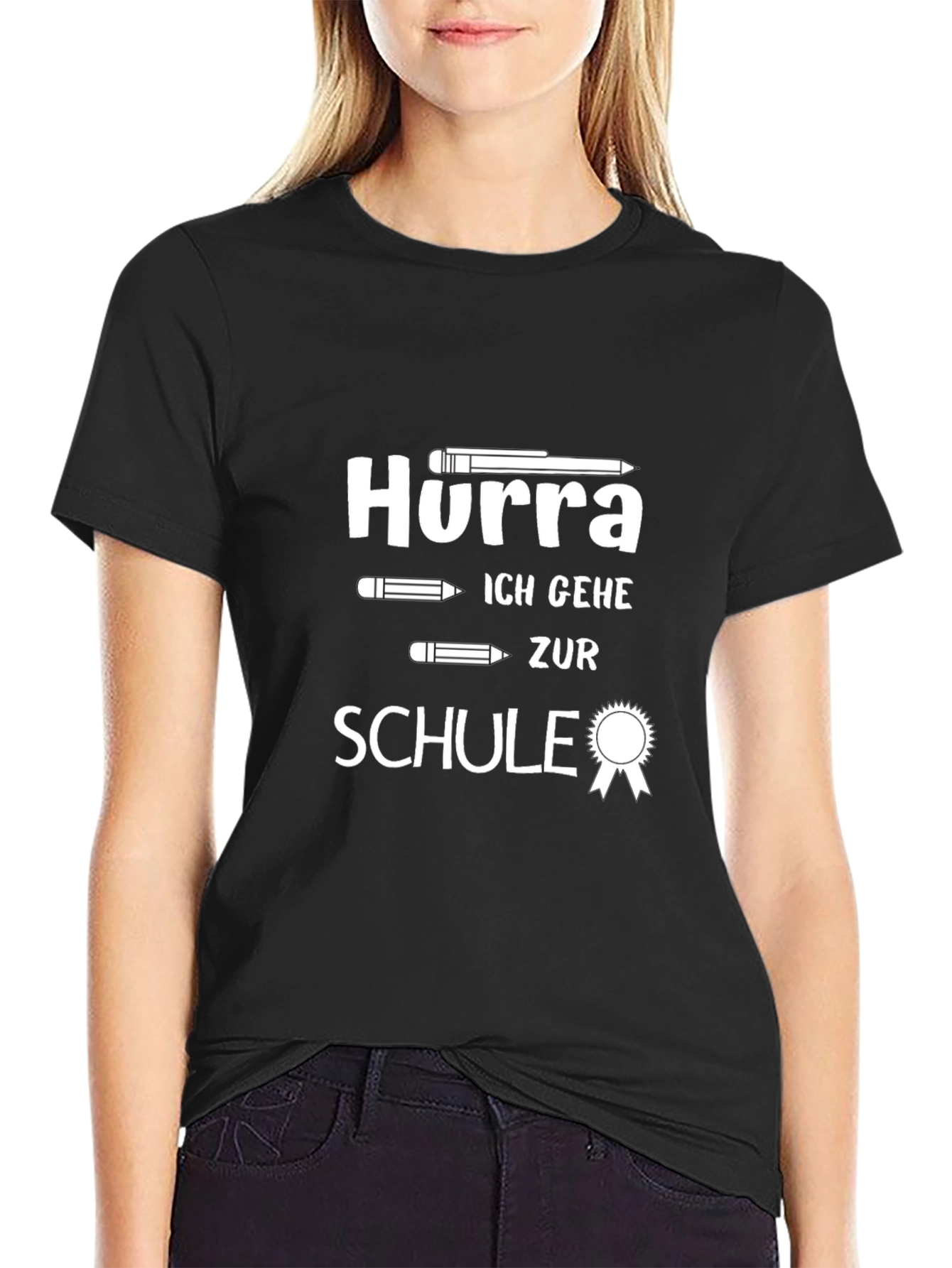 Hurra Ich Gehe Zur Schule T-Shirt