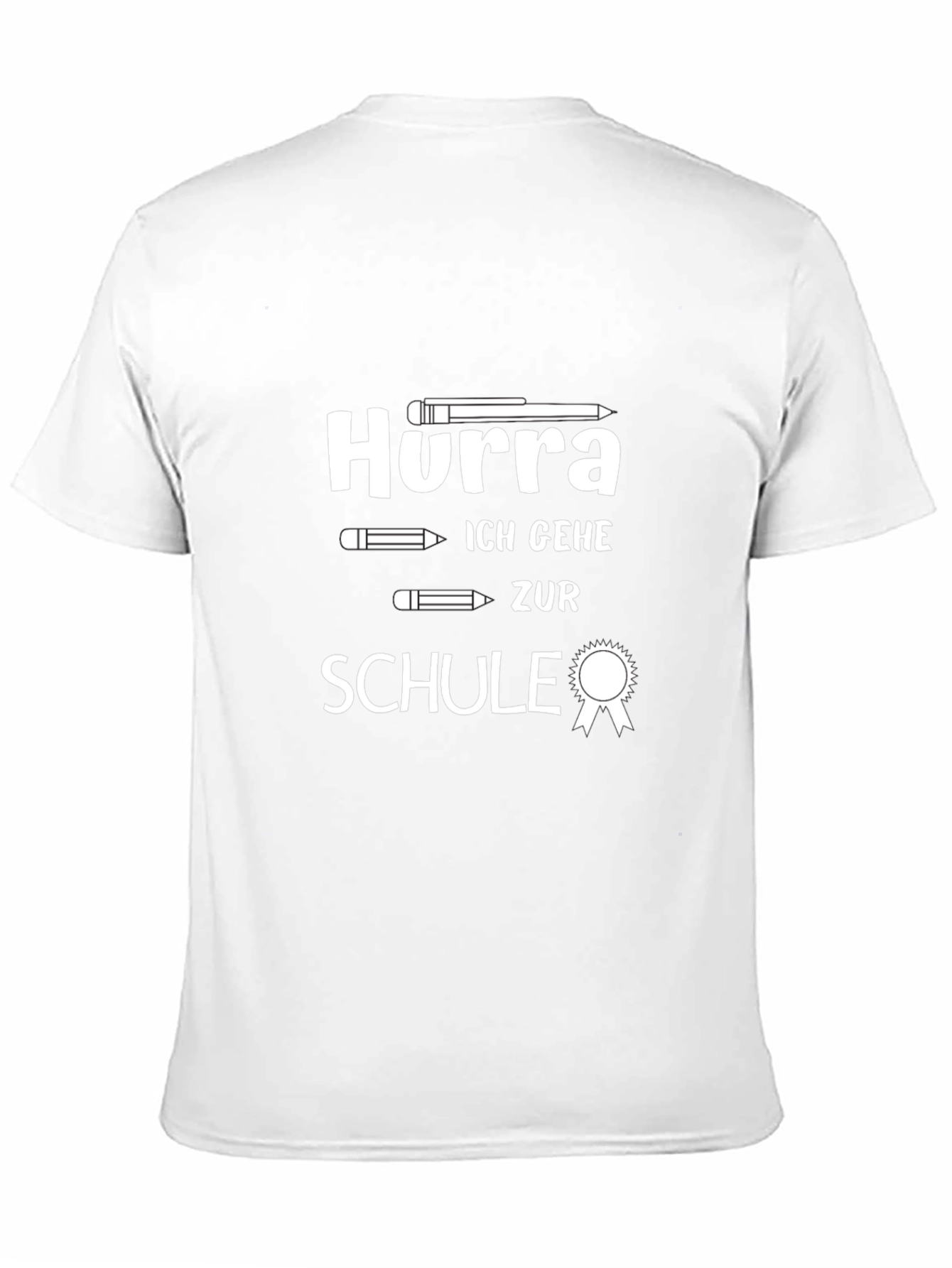 Hurra Ich Gehe Zur Schule T-Shirt
