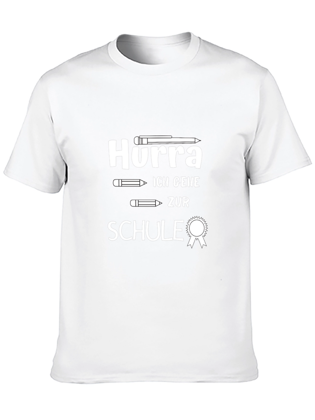Hurra Ich Gehe Zur Schule T-Shirt