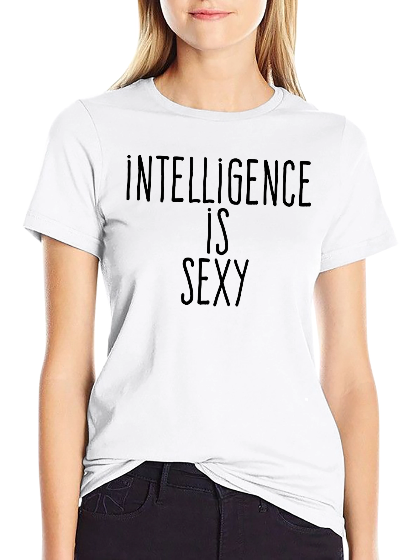 Intelligence is Sexy Black T-Shirt