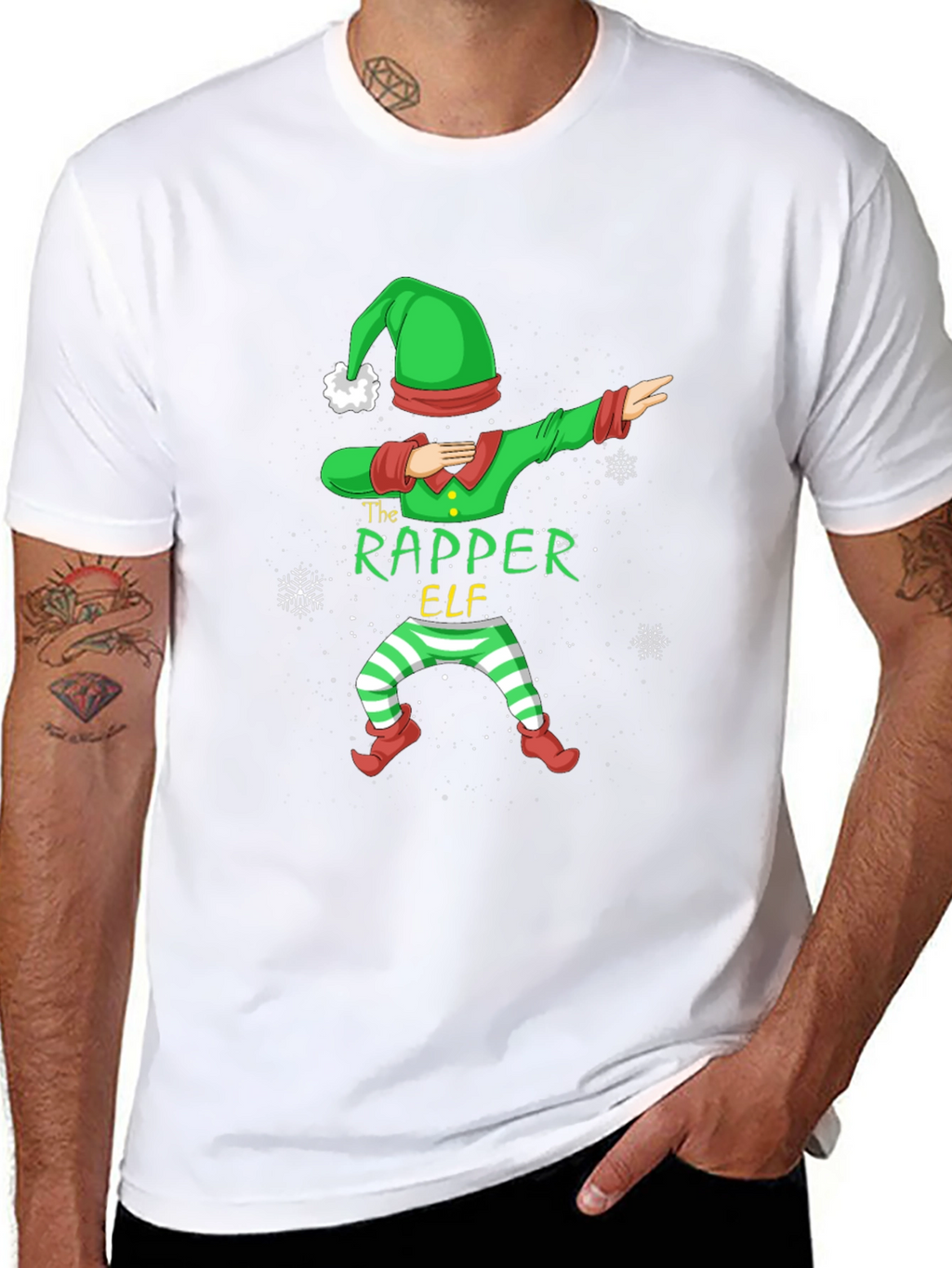 The Rapper Elf Christmas T-Shirt