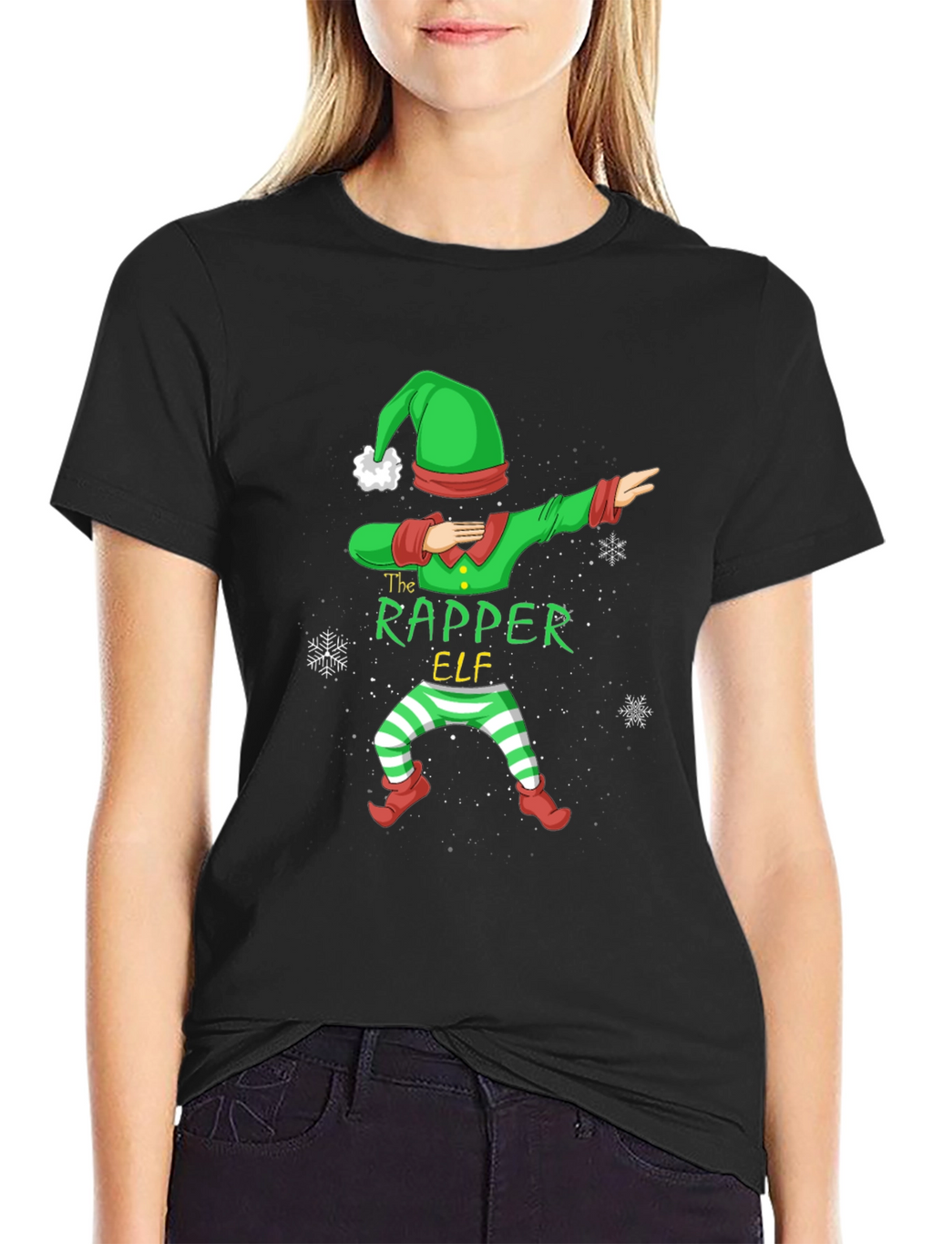 The Rapper Elf Christmas T-Shirt