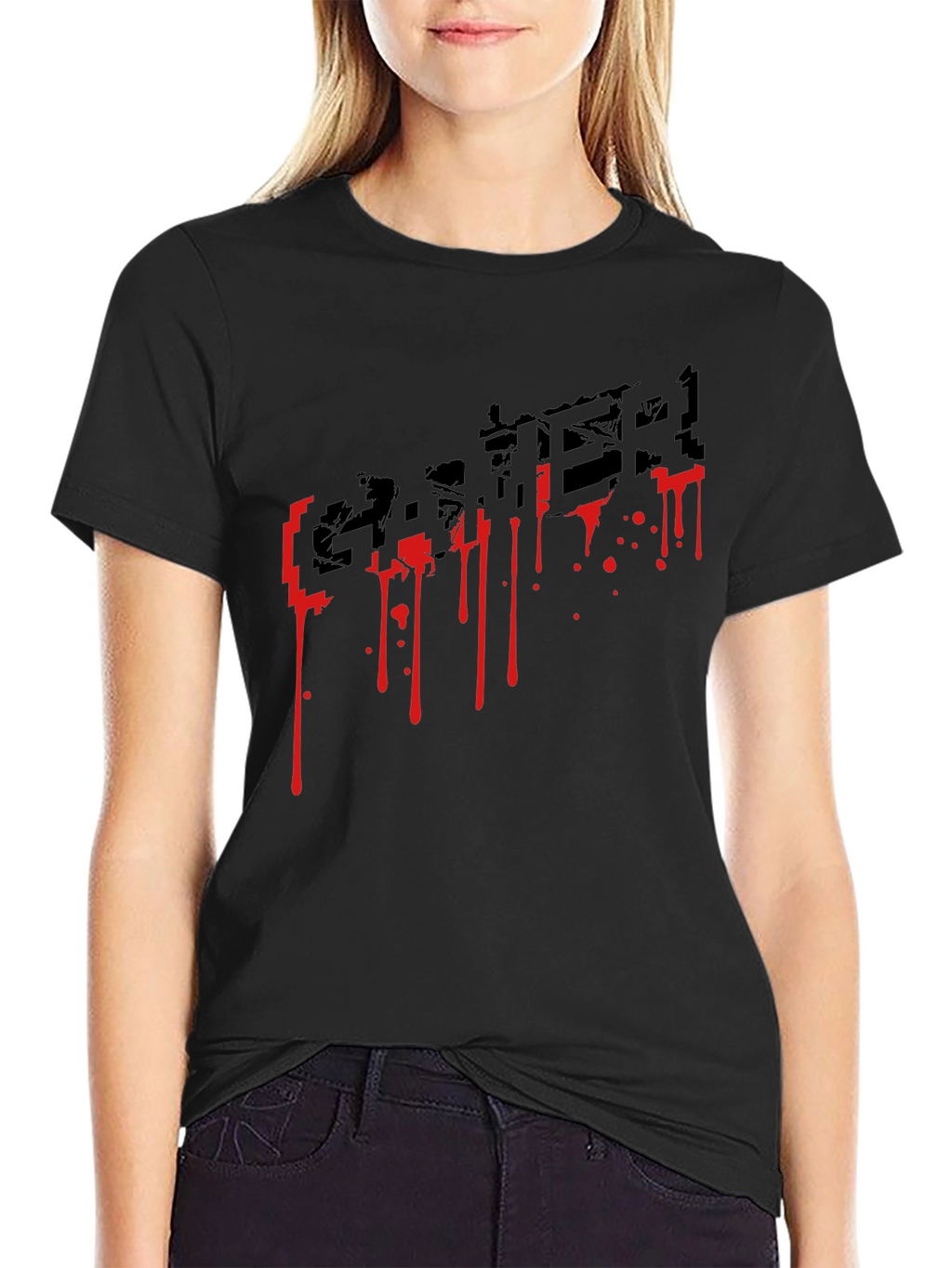 Gamer Graphic Print T-Shirt