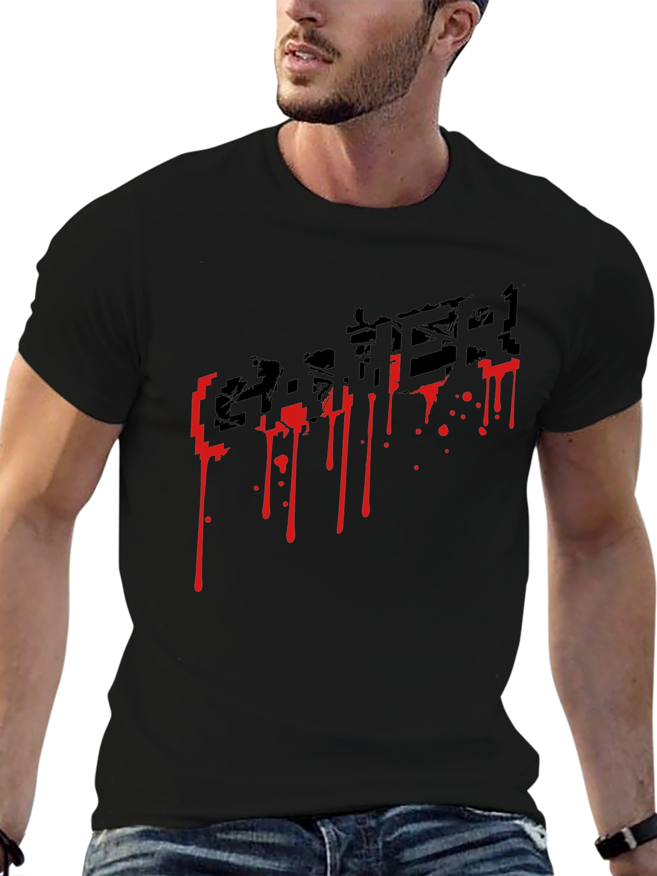 Gamer Graphic Print T-Shirt