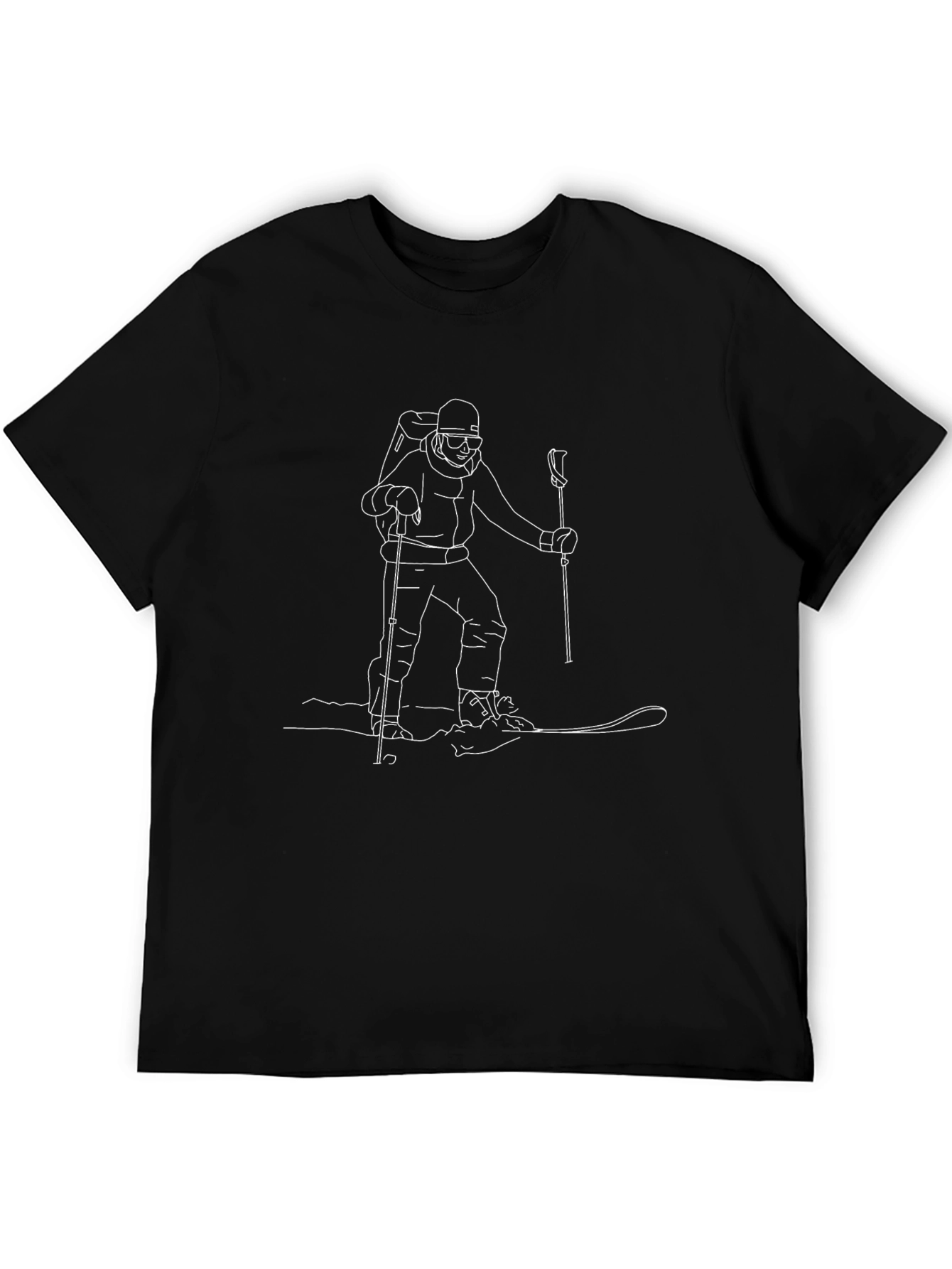 Ski Mountaineer Graphic Tee - Adventure Ready!
