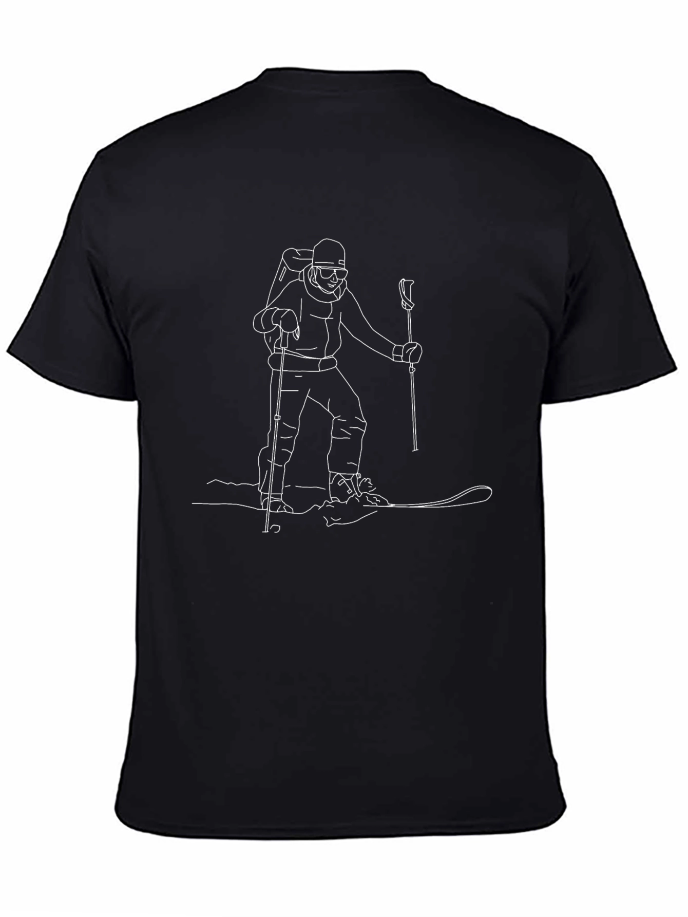 Ski Mountaineer Graphic Tee - Adventure Ready!