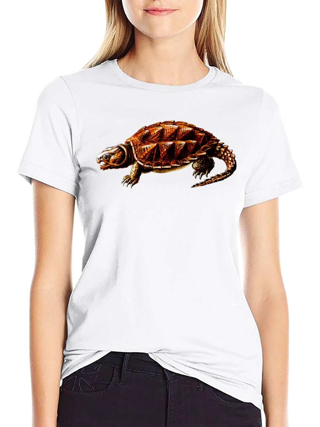 Alligator Snapping Turtle Graphic Tee