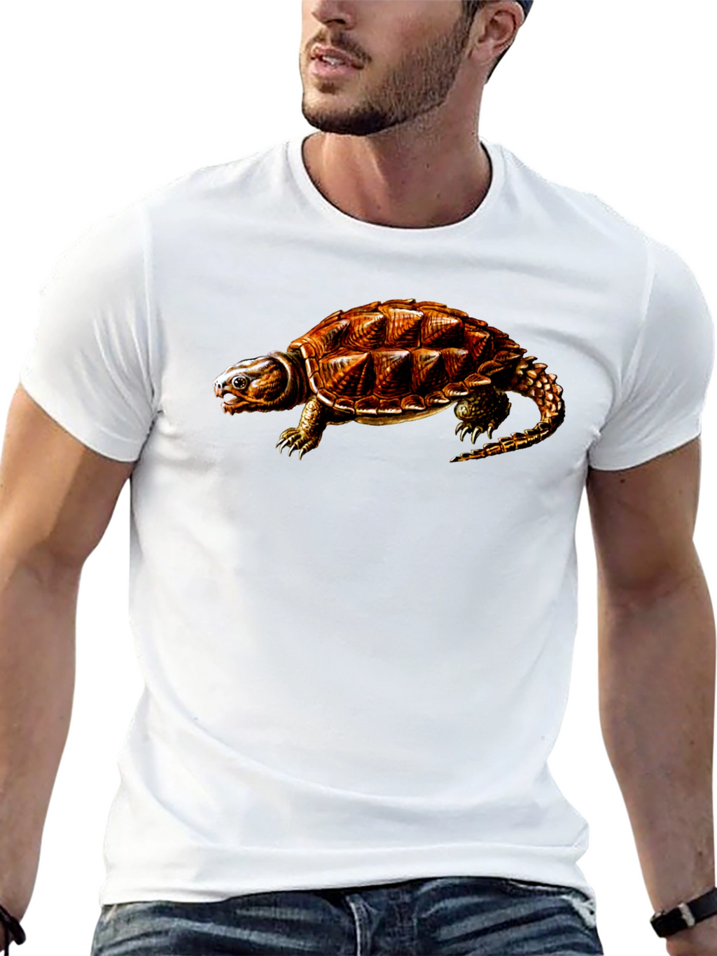Alligator Snapping Turtle Graphic Tee