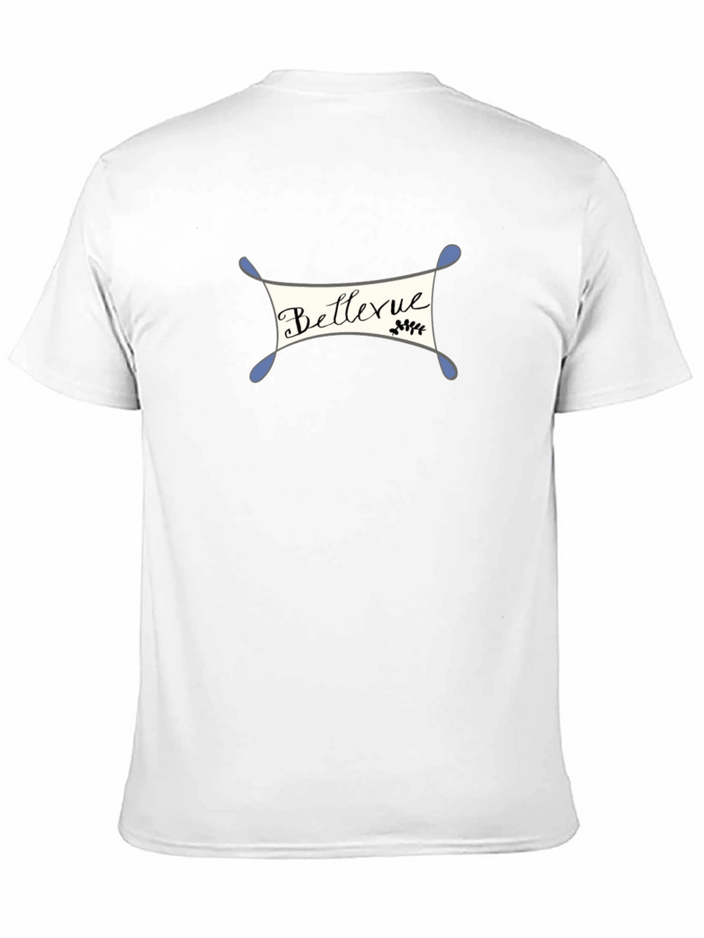 Bellevue Graphic Print Black T-Shirt