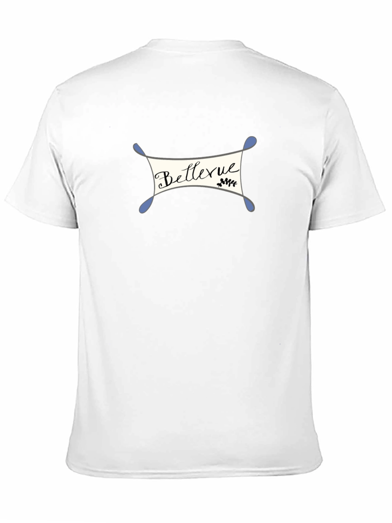 Bellevue Graphic Print Black T-Shirt