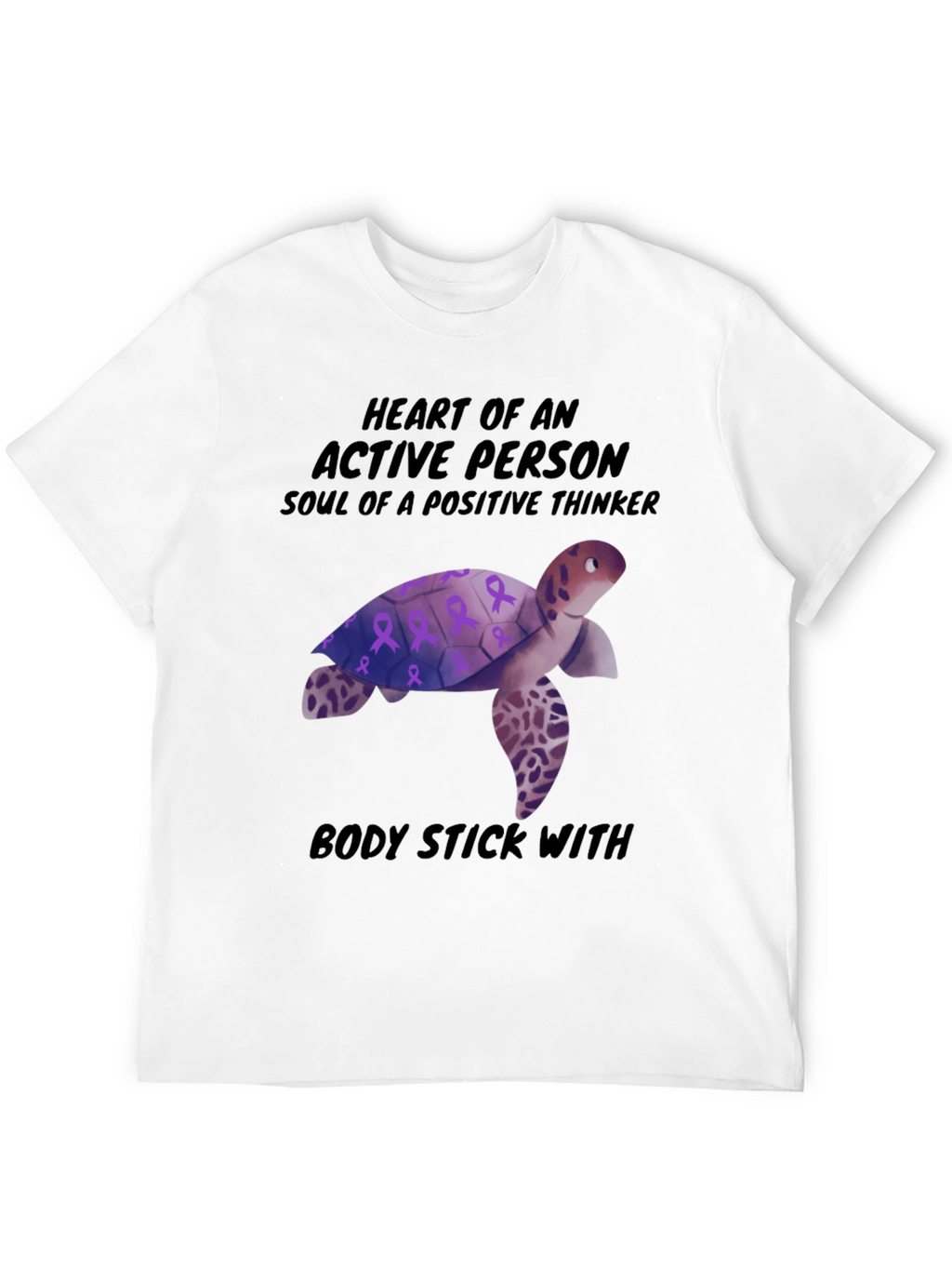 Turtle T-Shirt: Heart of An Active Person