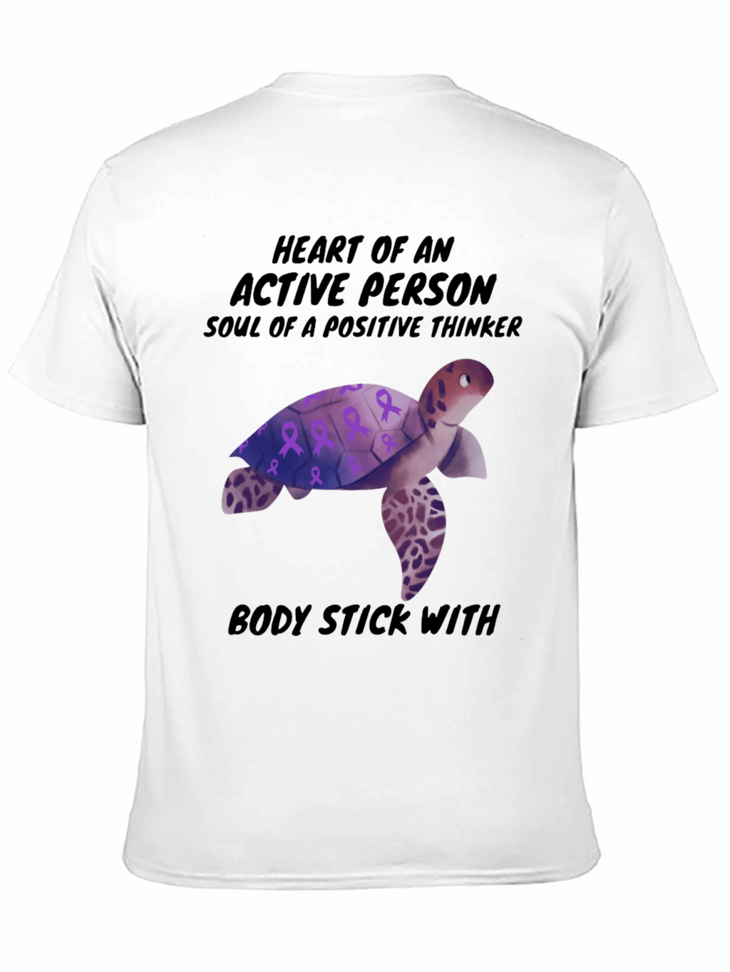Turtle T-Shirt: Heart of An Active Person