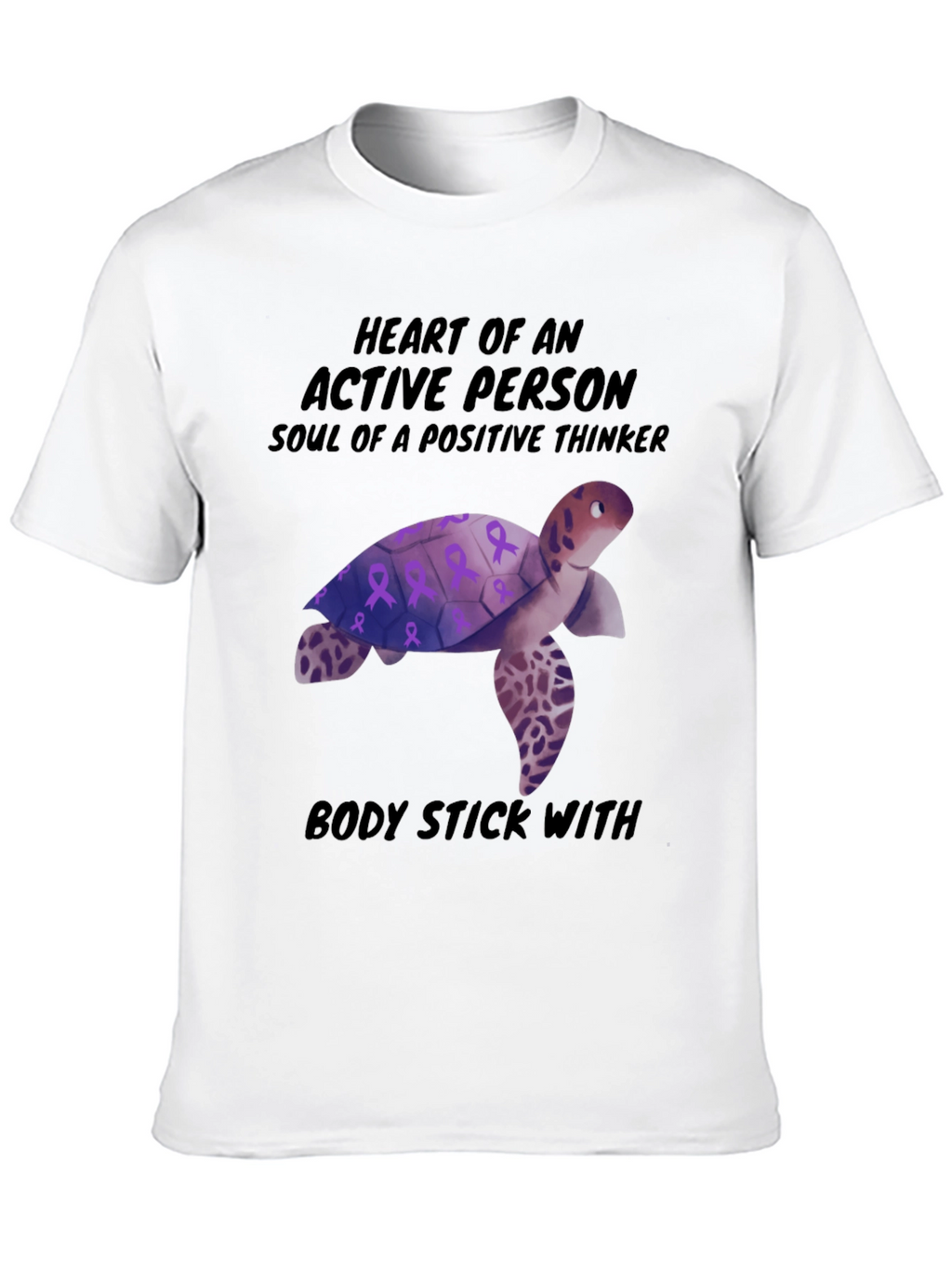 Turtle T-Shirt: Heart of An Active Person