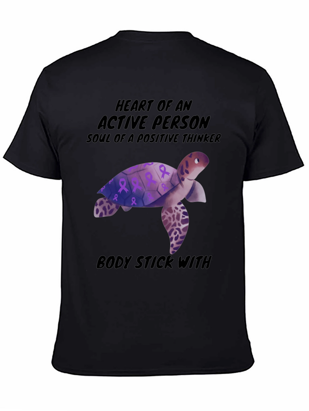 Turtle T-Shirt: Heart of An Active Person