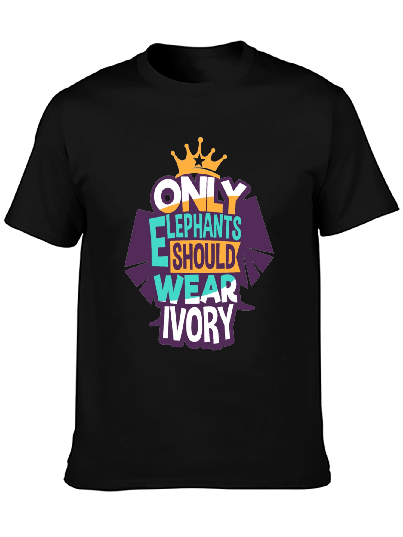 Elephants Should Wear Ivory Graphic T-Shirt