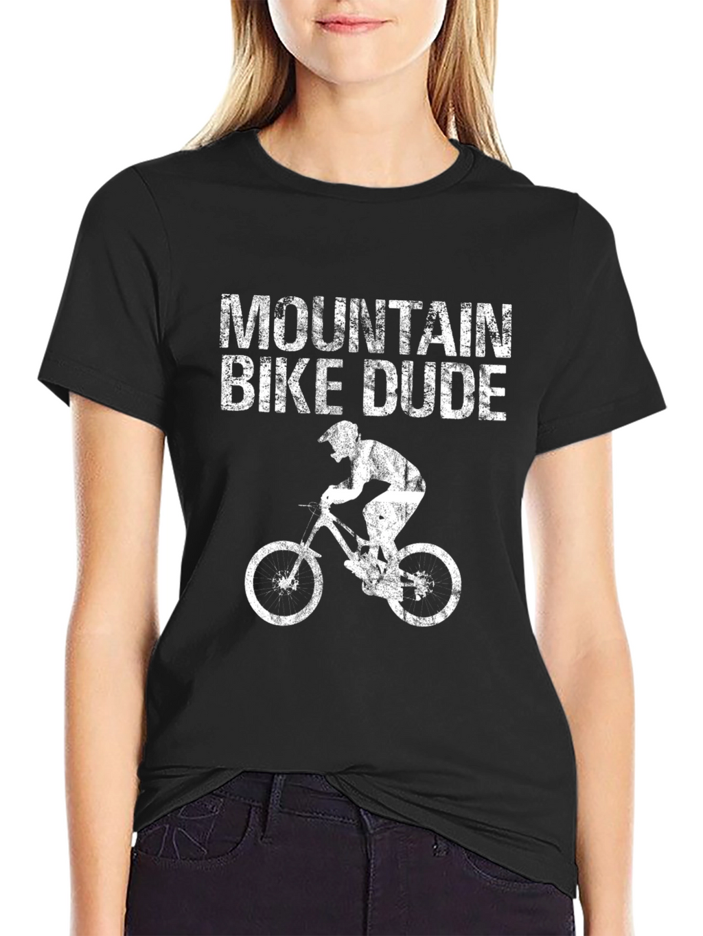 Mountain Bike Dude Graphic T-Shirt