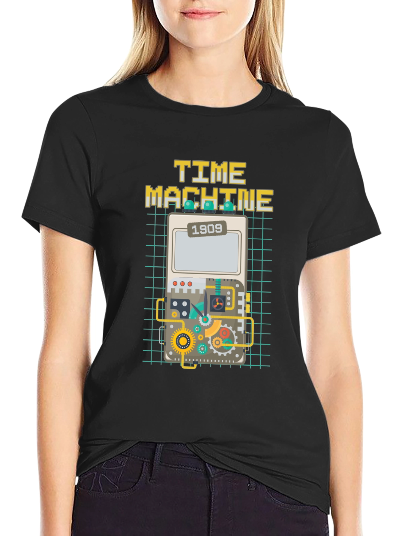 Time Machine Graphic Tee - Retro Style