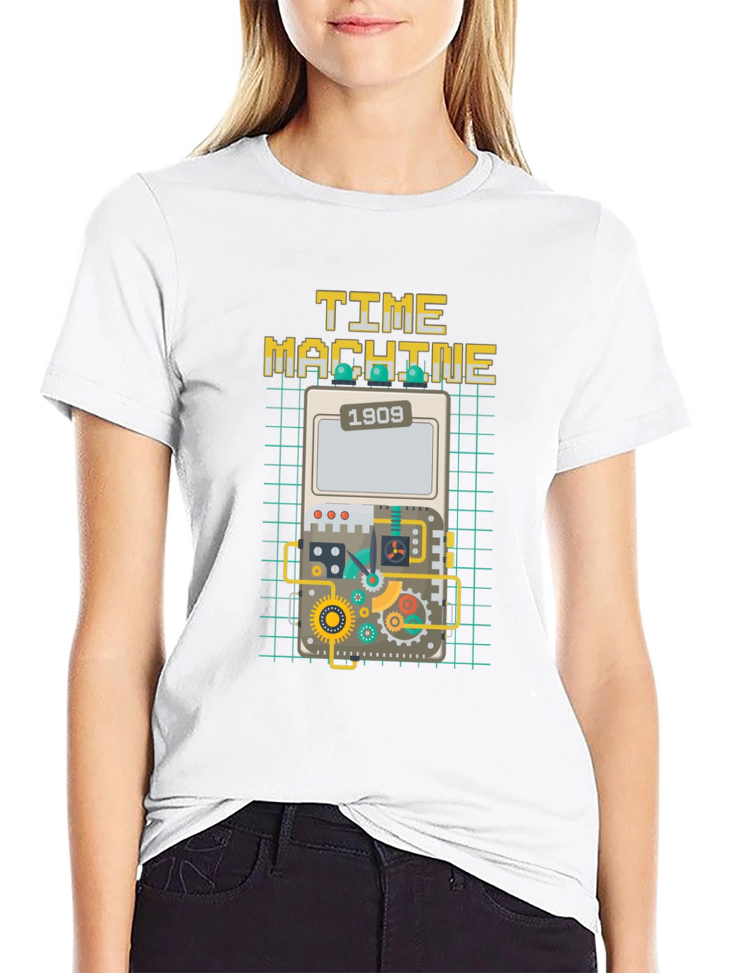 Time Machine Graphic Tee - Retro Style