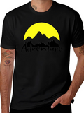 Adventure Graphic T-Shirt - Black