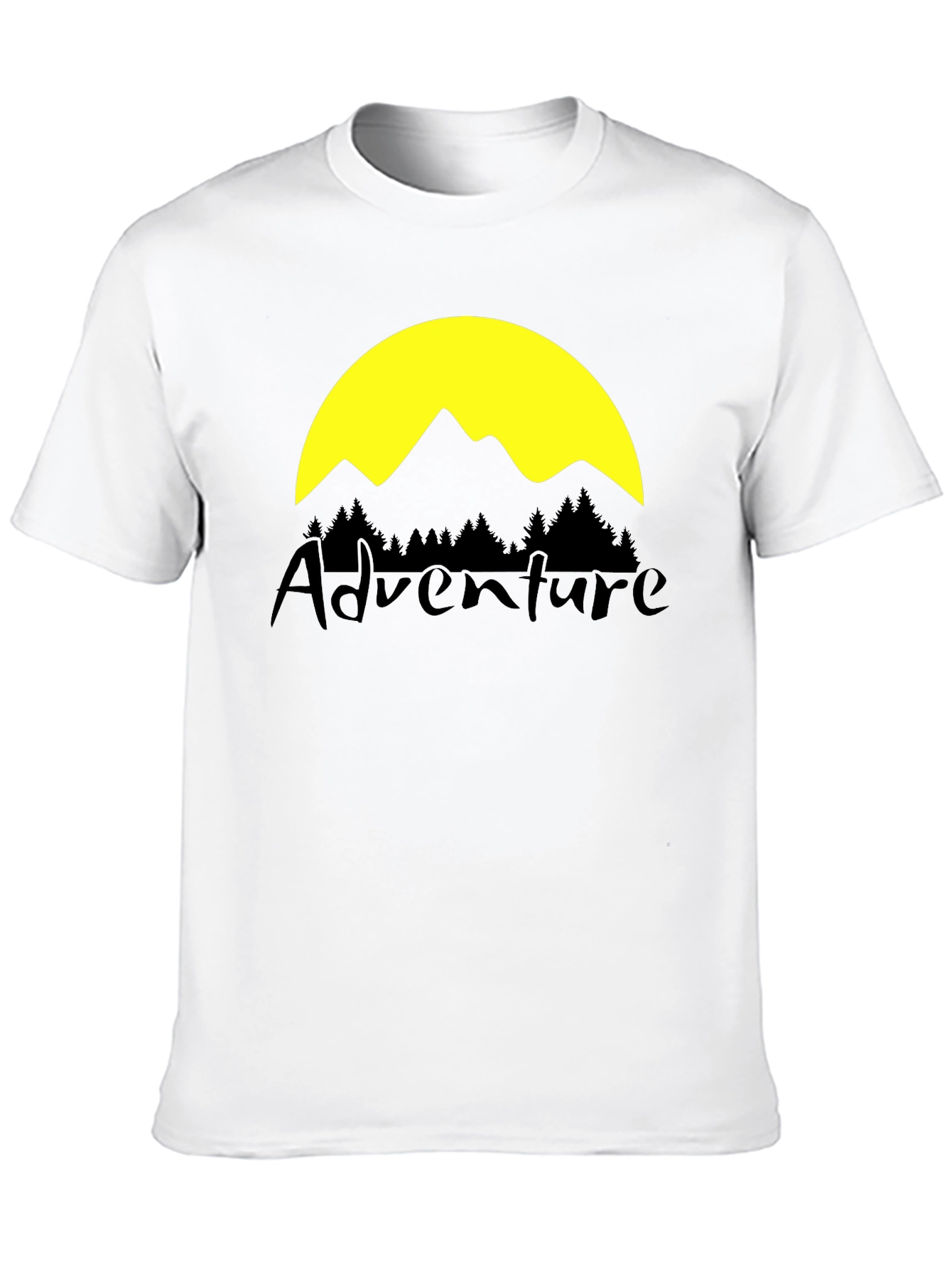 Adventure Graphic T-Shirt - Black