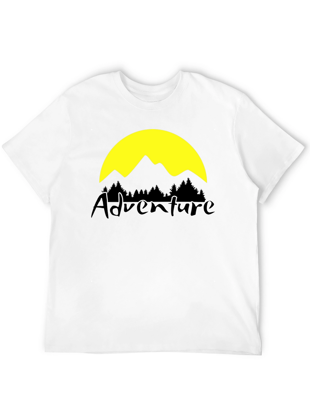 Adventure Graphic T-Shirt - Black