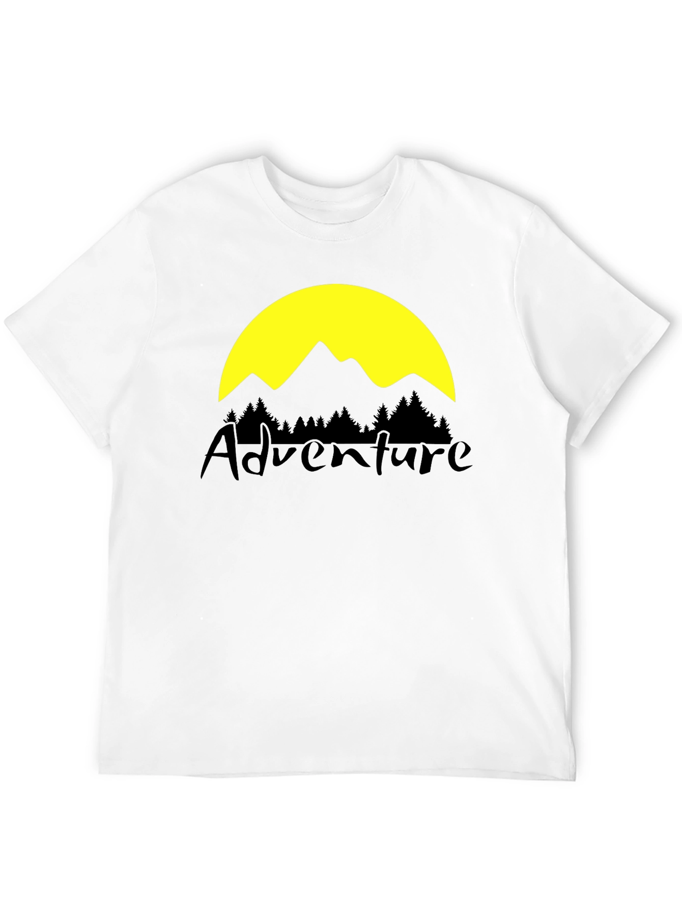 Adventure Graphic T-Shirt - Black