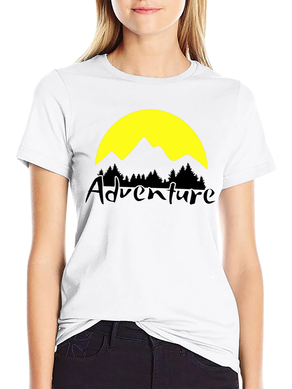 Adventure Graphic T-Shirt - Black