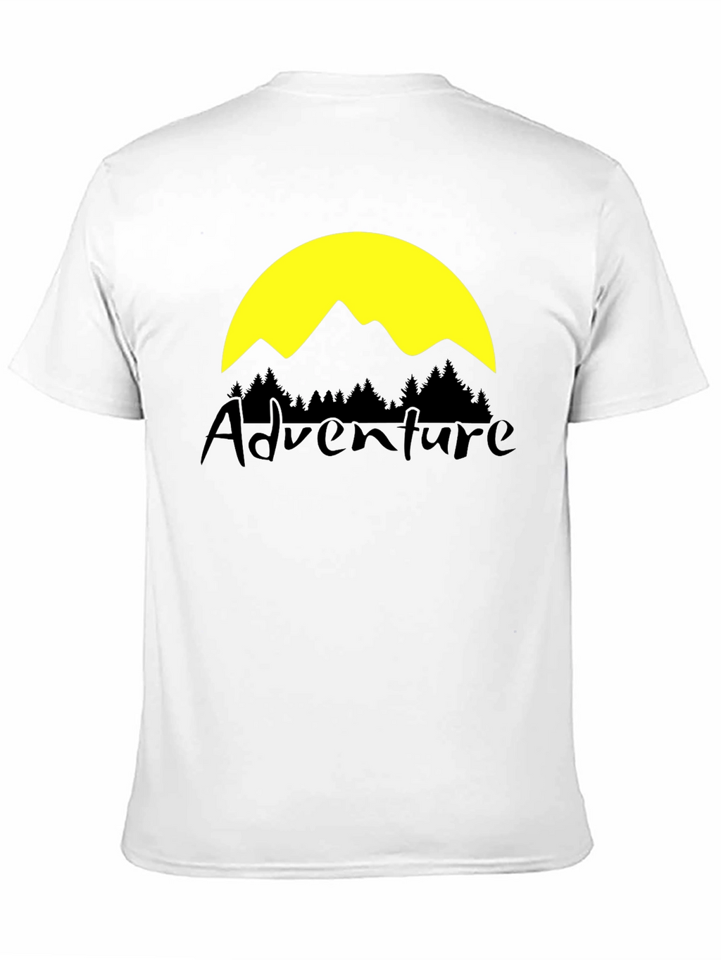 Adventure Graphic T-Shirt - Black