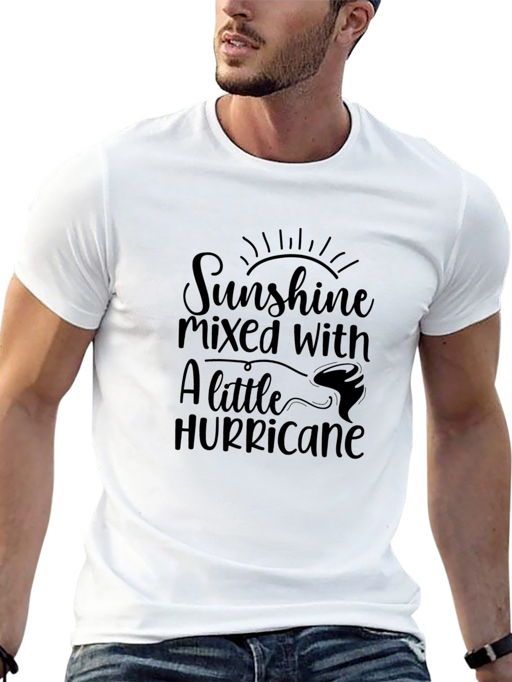 Sunshine & Hurricane Graphic Tee