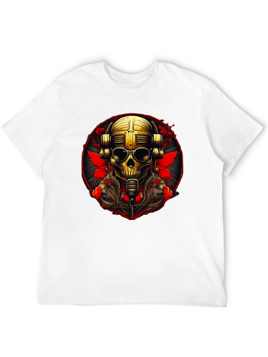 Skull DJ Graphic Tee - Rock Your Style!
