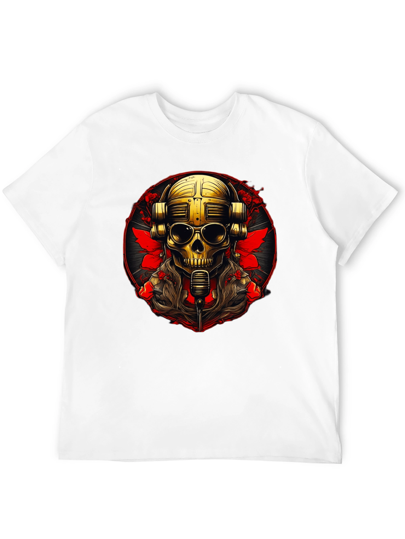 Skull DJ Graphic Tee - Rock Your Style!
