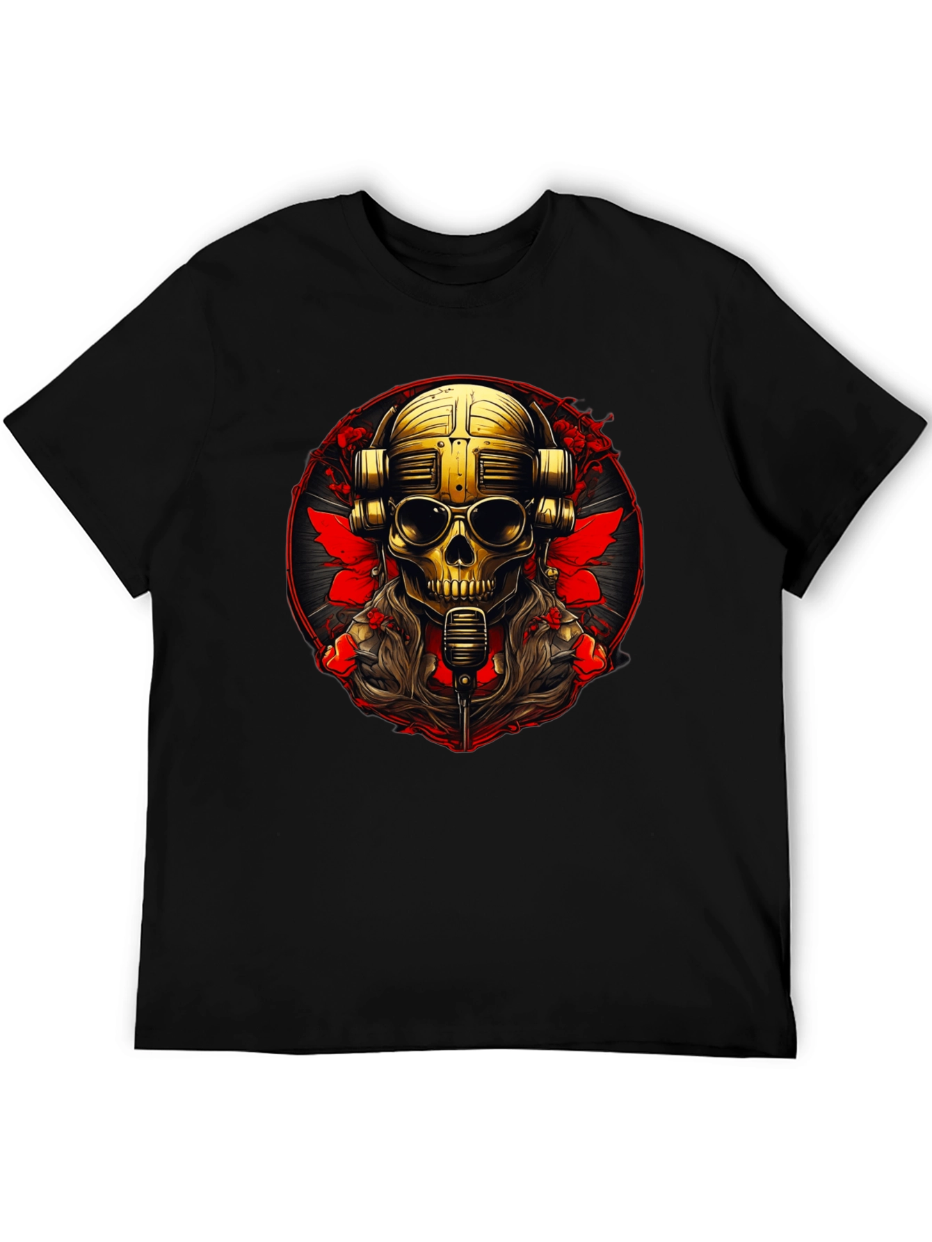 Skull DJ Graphic Tee - Rock Your Style!