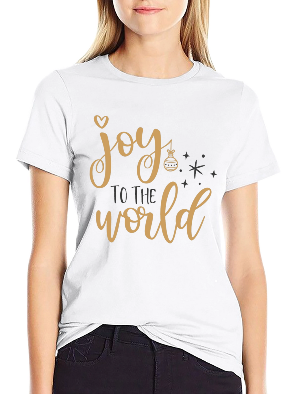 Joy to the World Christmas Graphic Tee