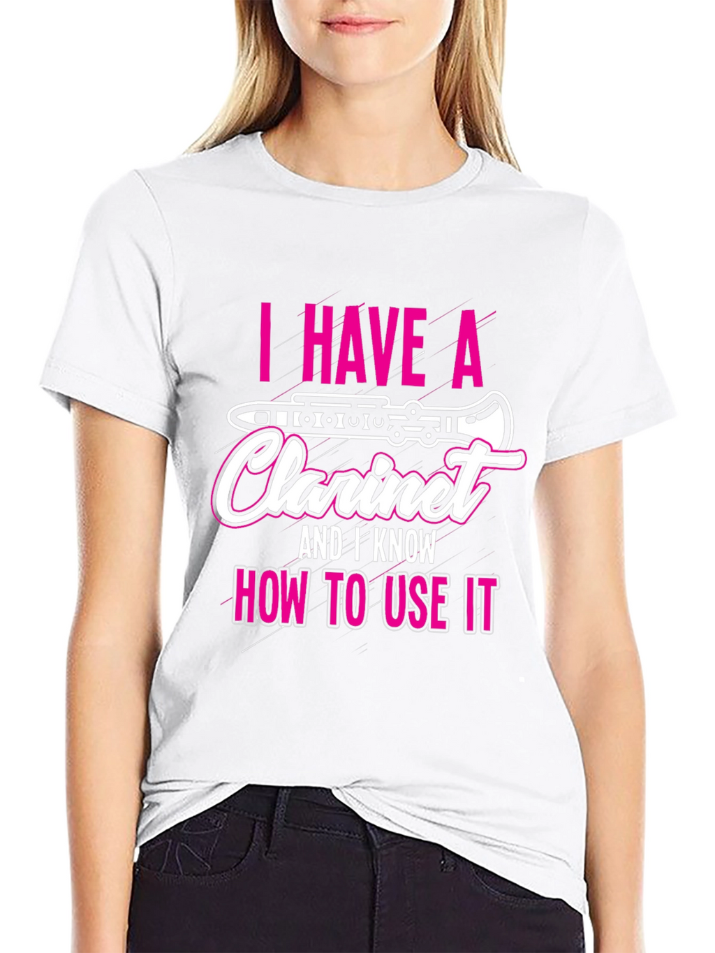 I Have A Clarinet T-Shirt Funny Musician Tee