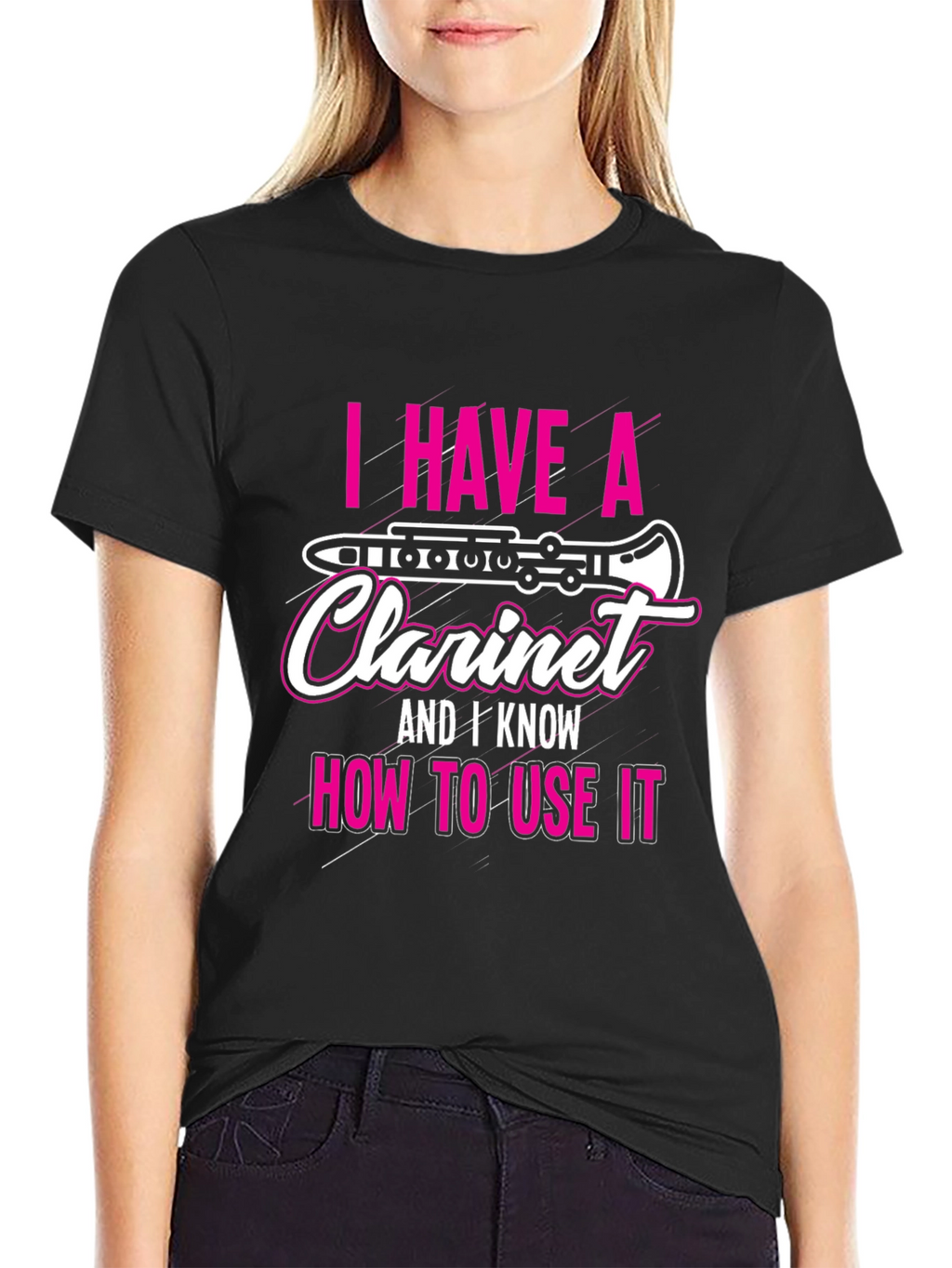 I Have A Clarinet T-Shirt Funny Musician Tee