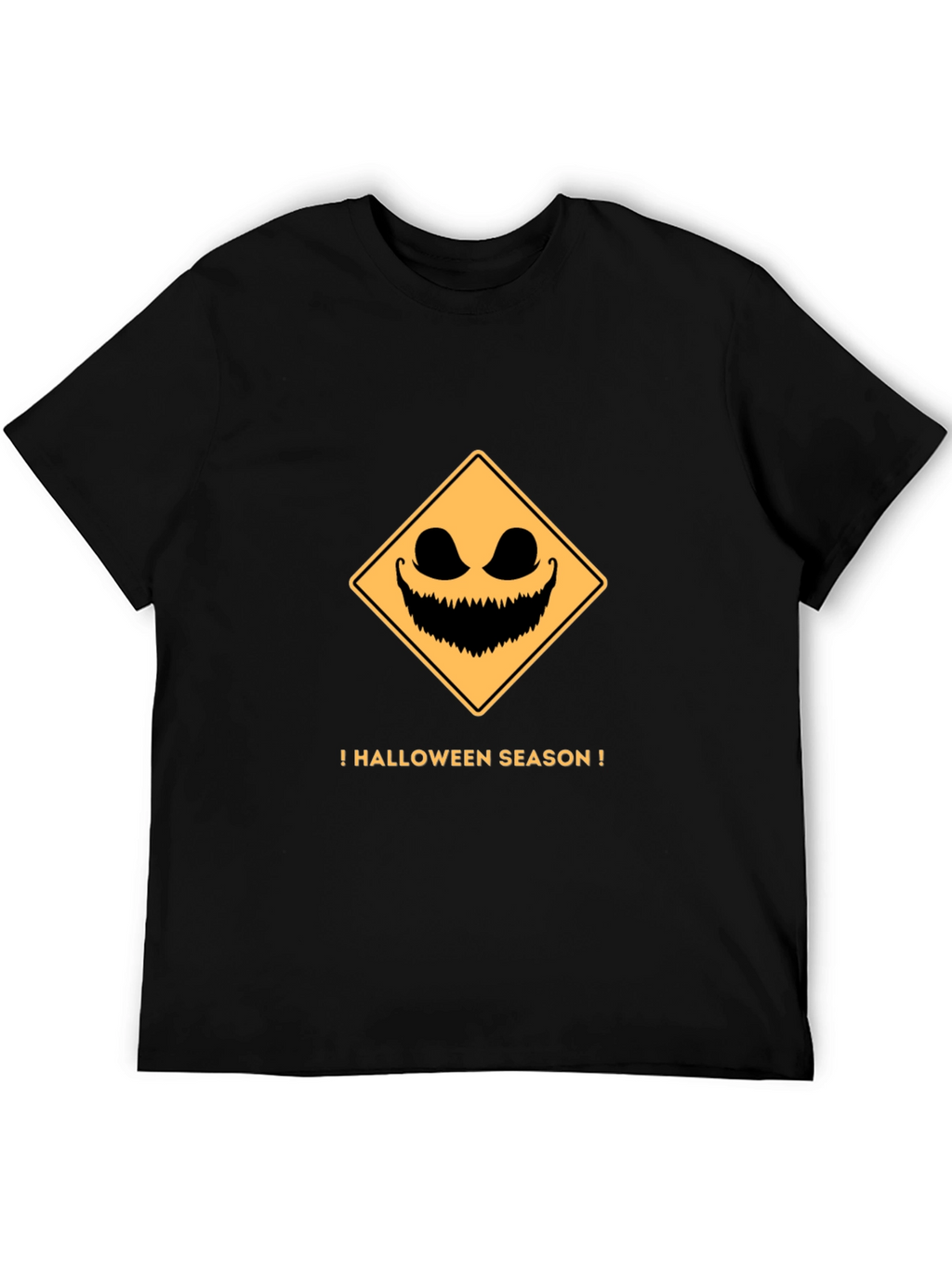 Halloween Season Mens Black T-Shirt