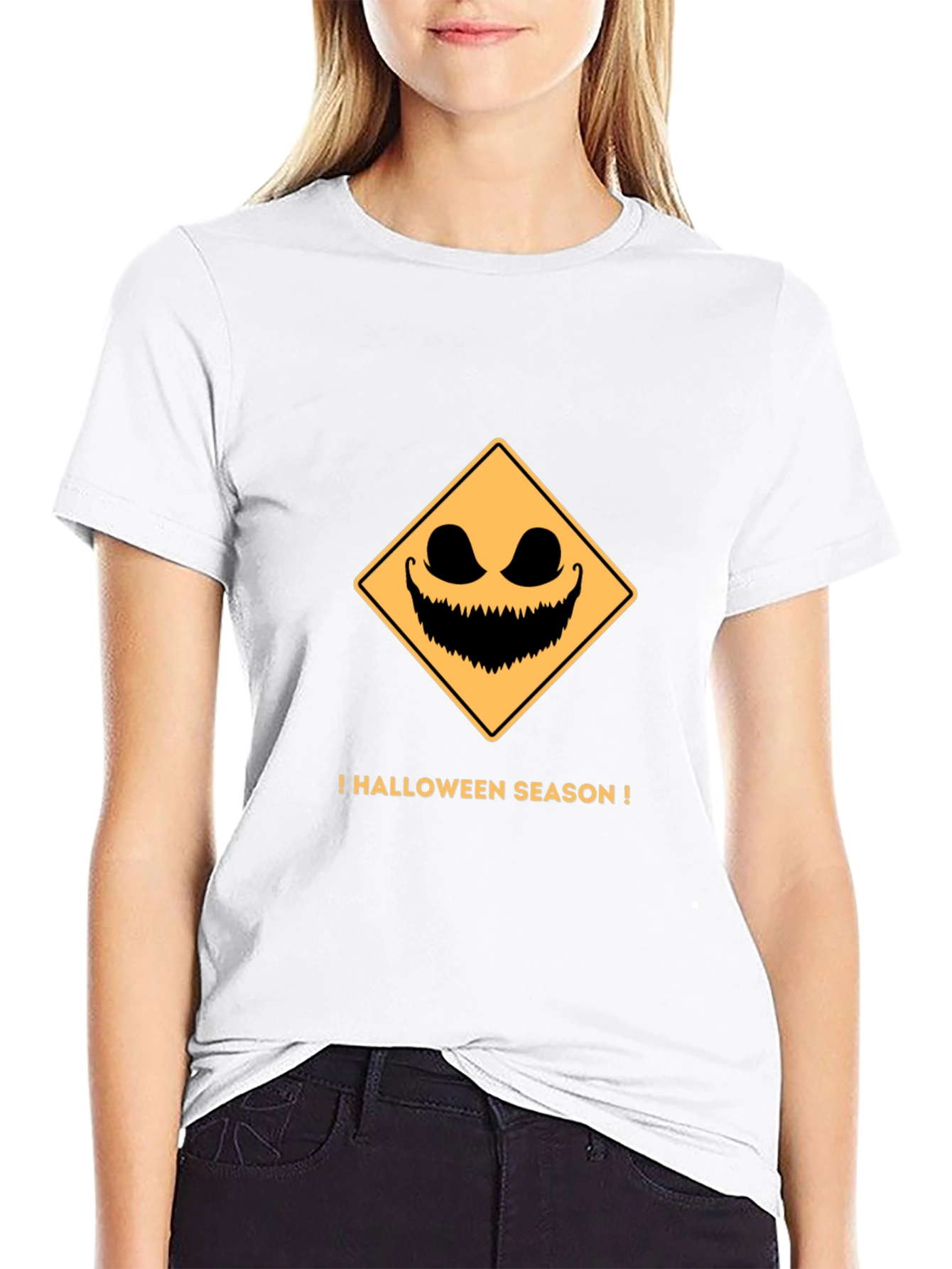 Halloween Season Mens Black T-Shirt