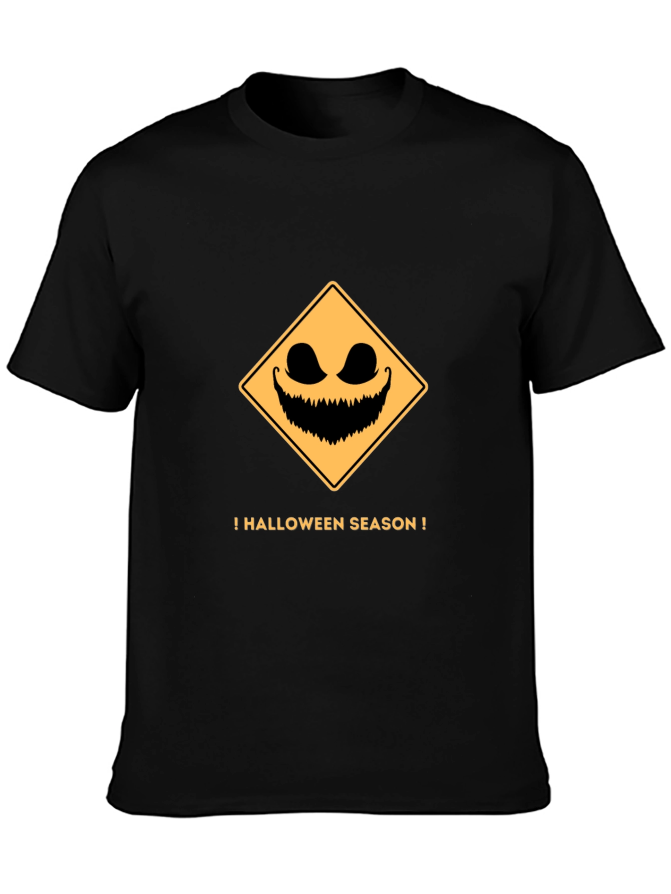 Halloween Season Mens Black T-Shirt