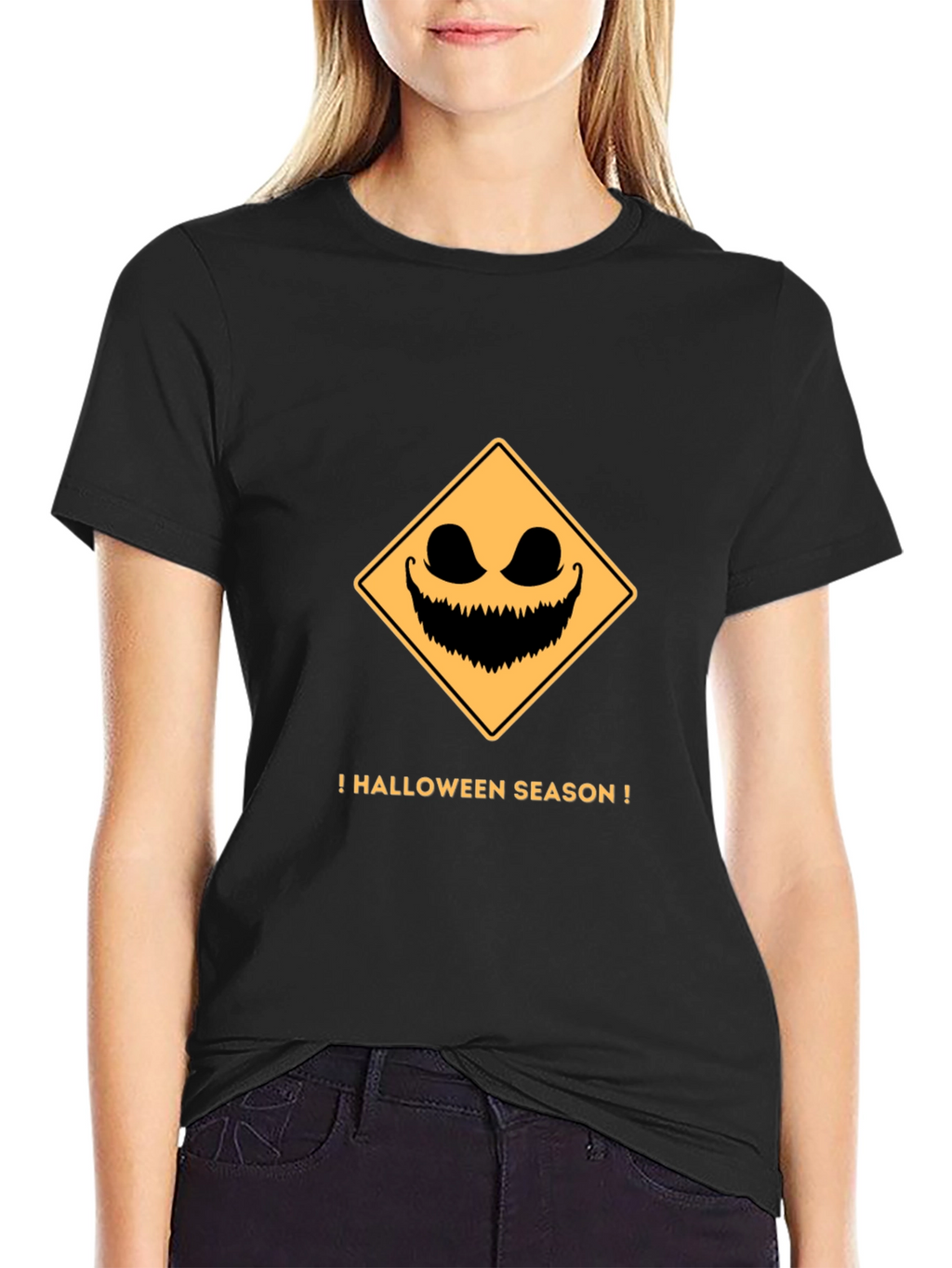 Halloween Season Mens Black T-Shirt