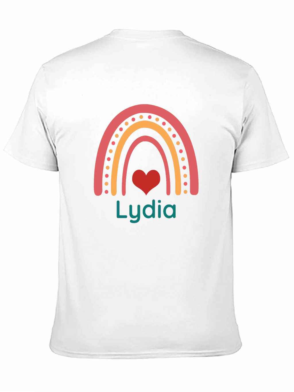 Lydia Rainbow Heart T-Shirt