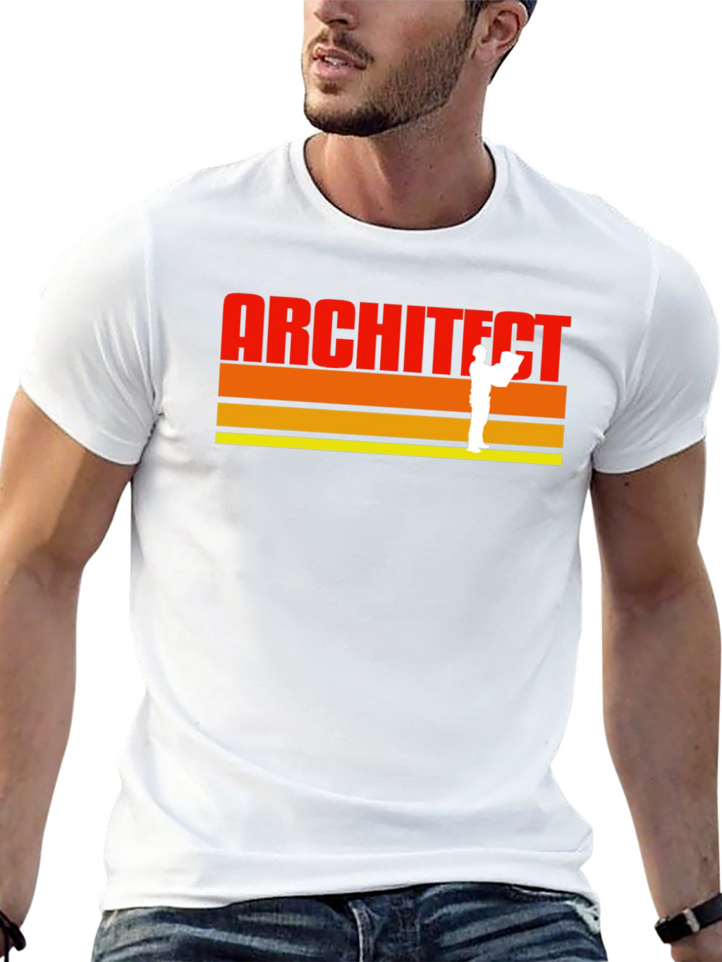 Architect T-Shirt - Retro Design