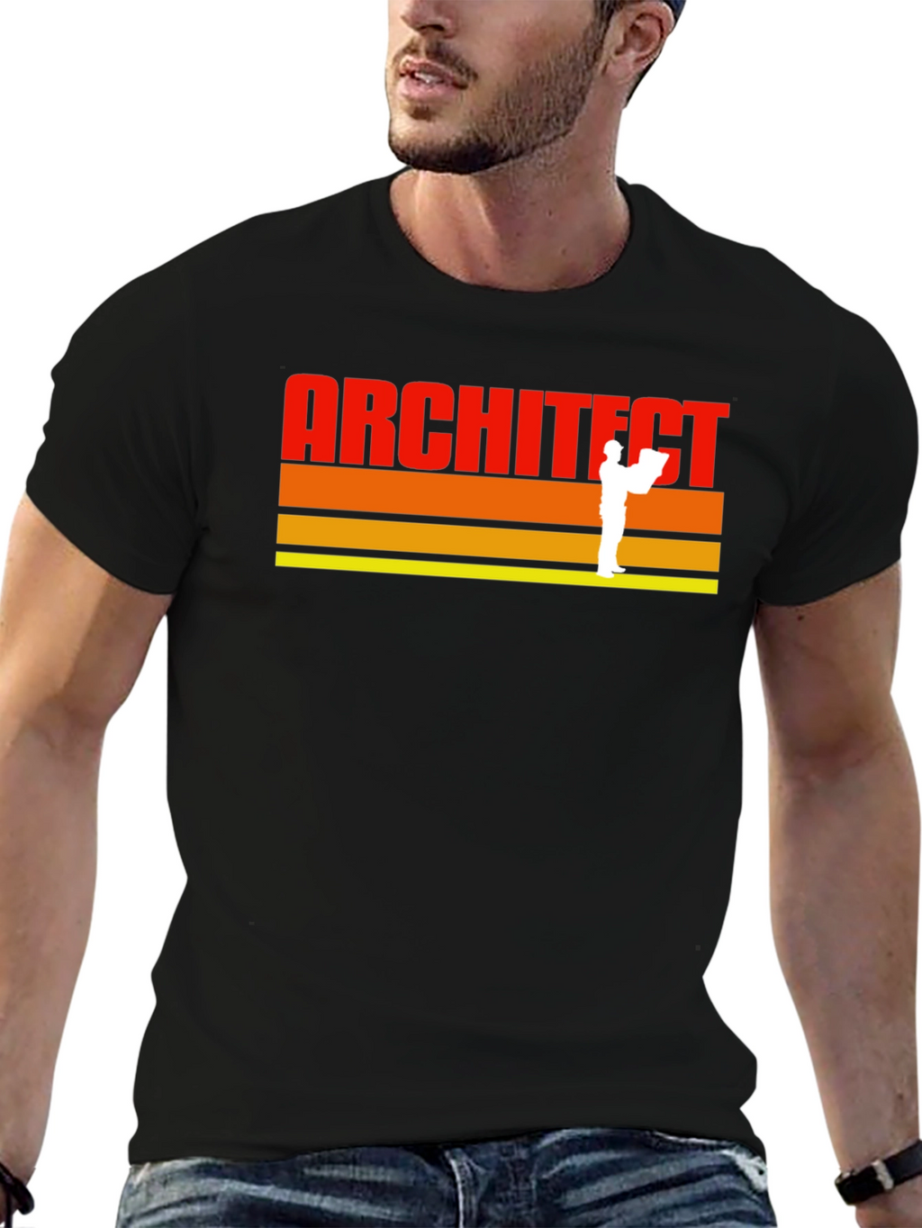 Architect T-Shirt - Retro Design