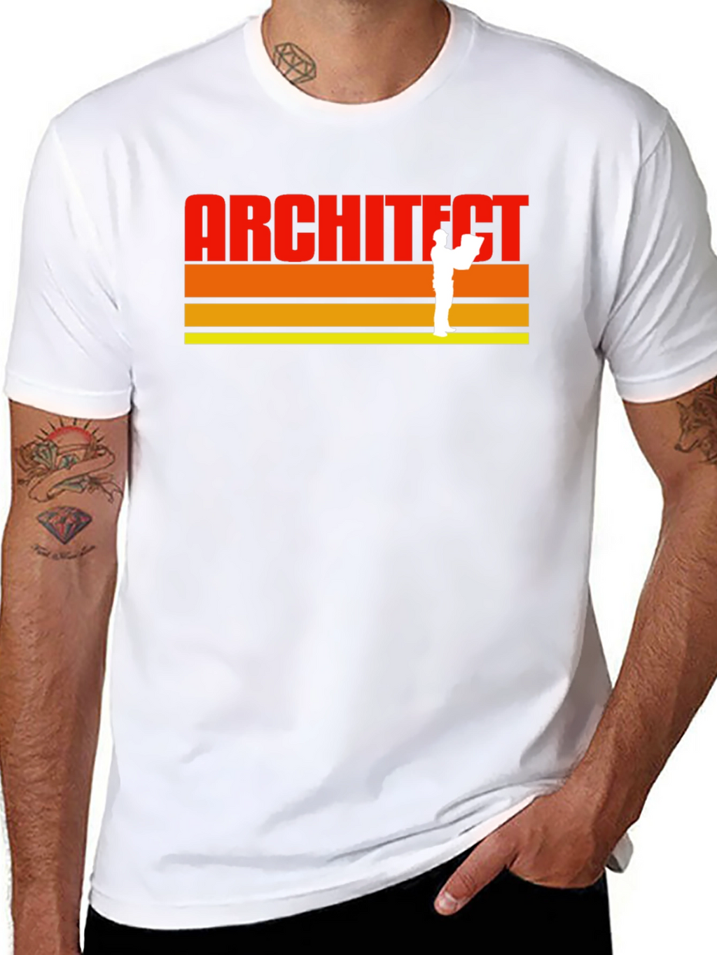 Architect T-Shirt - Retro Design