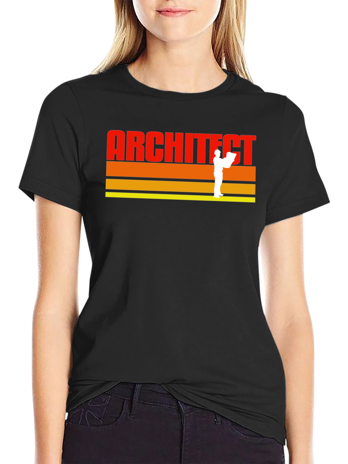 Architect T-Shirt - Retro Design